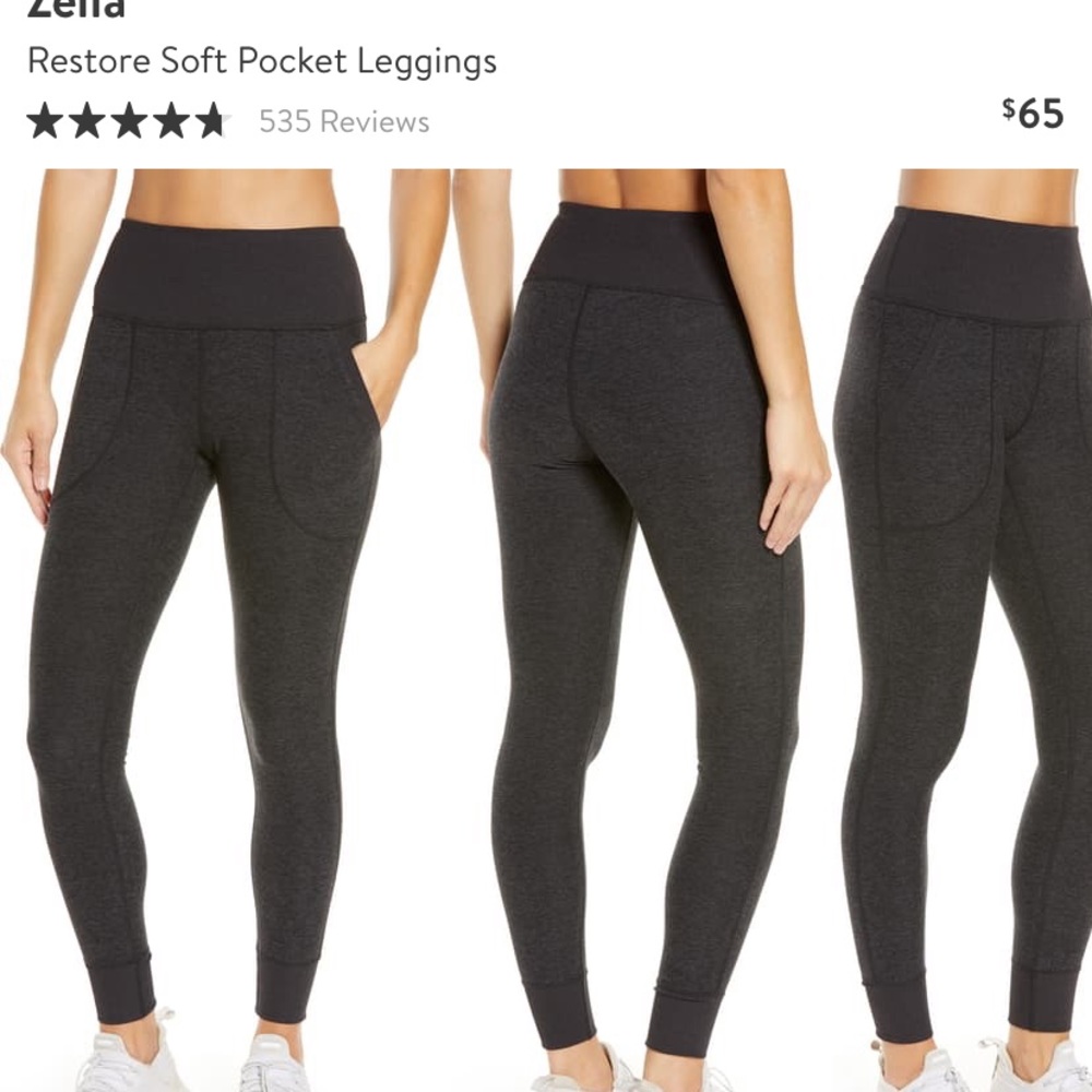 Zella leggings- worn once but wrong size